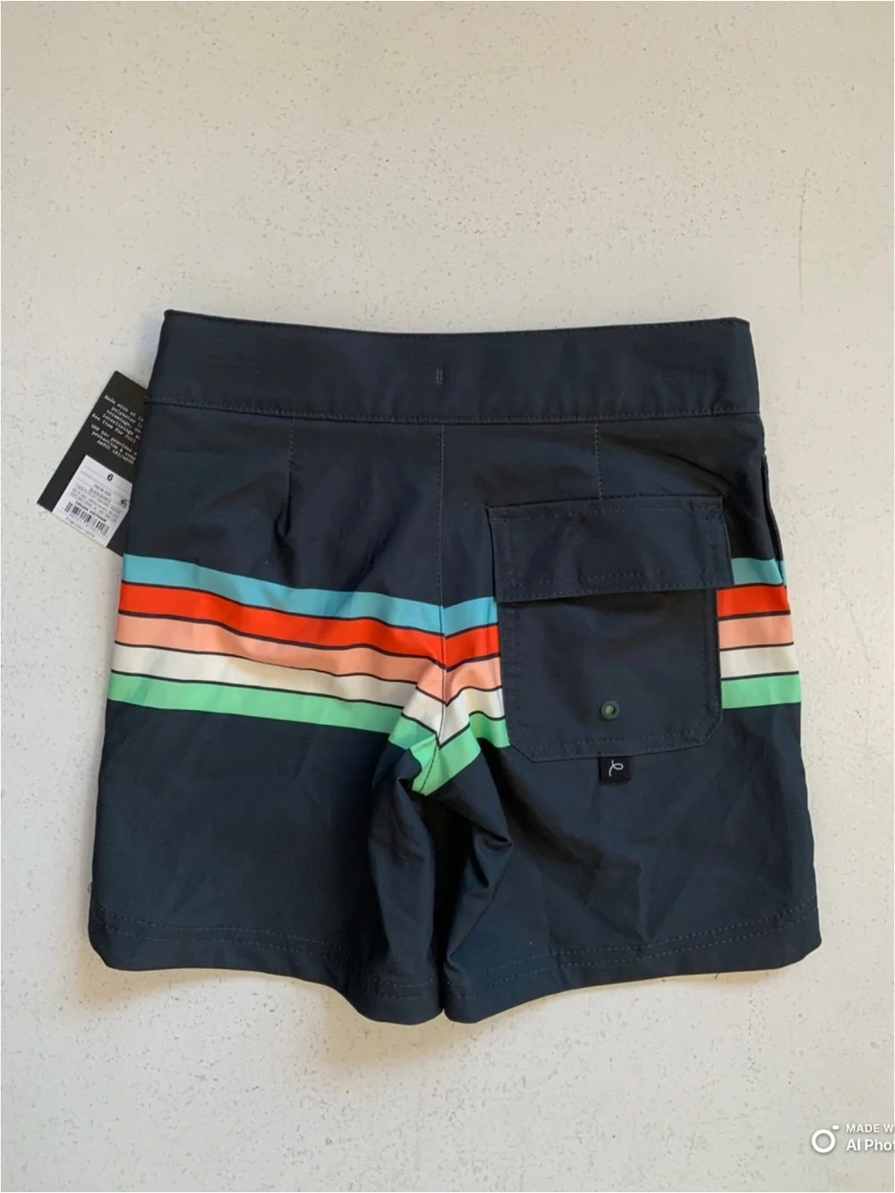 art class boys striped